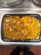 Best C16.  Shrimp Lo Mein (Combo Platter)虾捞面 in Southport, NC