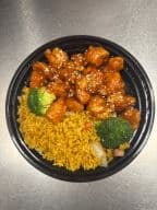 Best L16. Sesame Chicken (Lunch)芝麻鸡 in Southport, NC